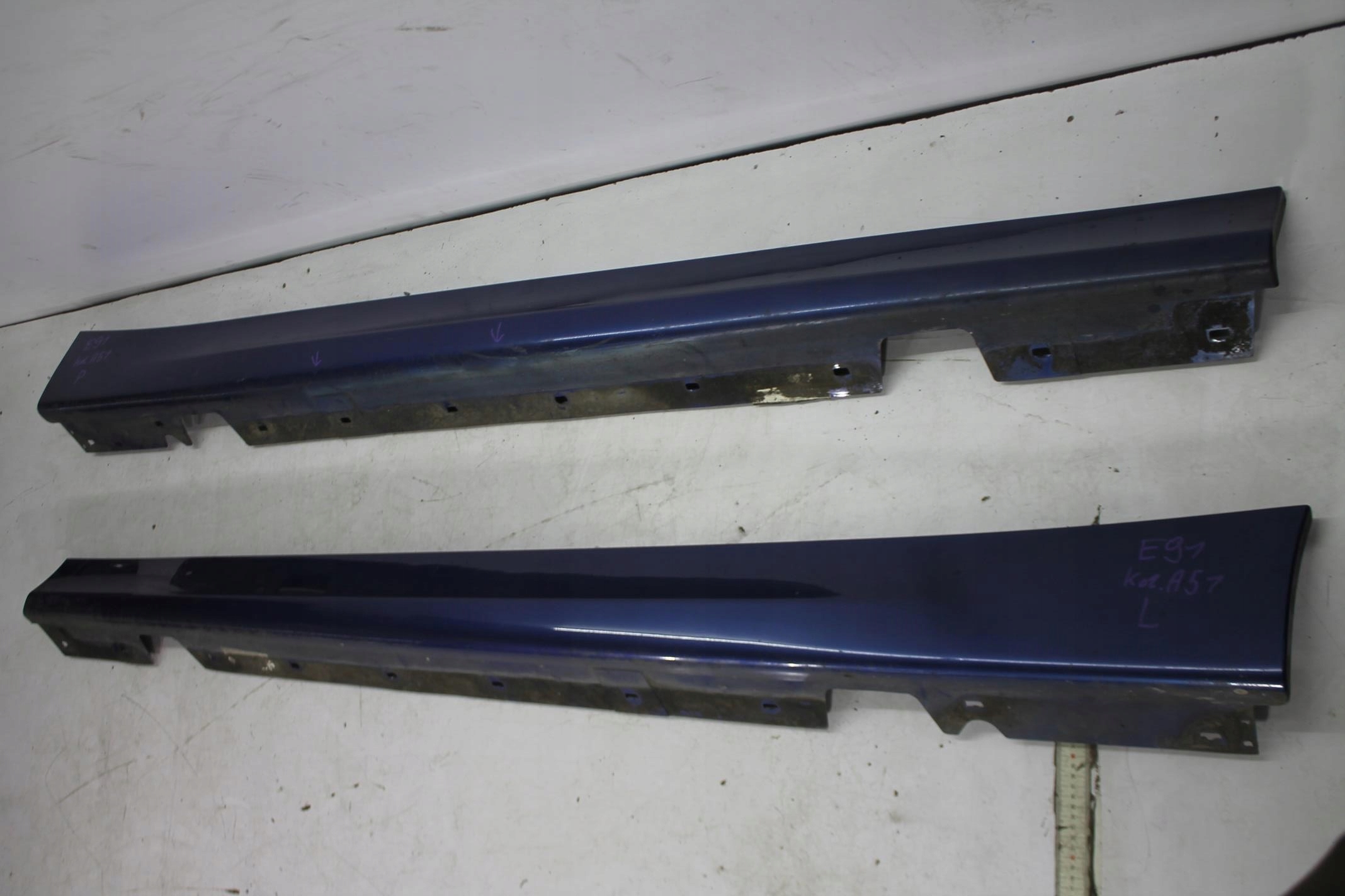moulding cap threshold right BMW E90 E91 A51 04