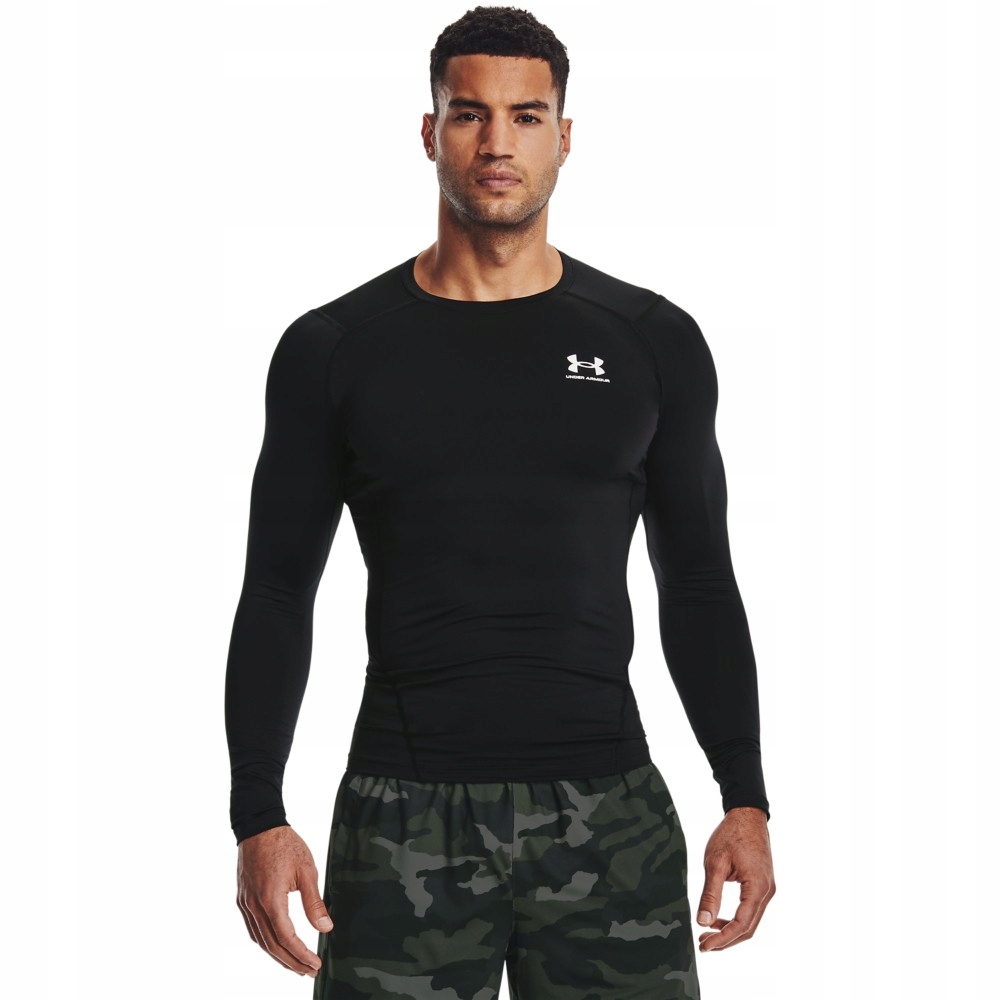 Under Armour Rashguard HeatGear Dlouhý Rukáv Černý XXL