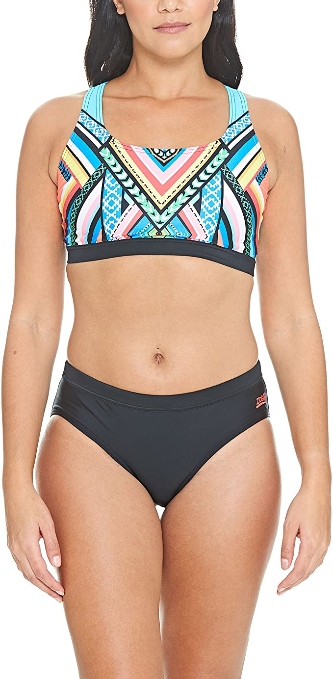 F1868 Zoggs damskie bikini Strój 2 Częściowy 32