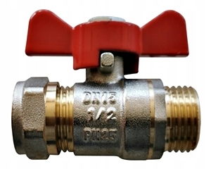 

Zawór kulowy Pex 16x1/2 Gz Alu/Pex