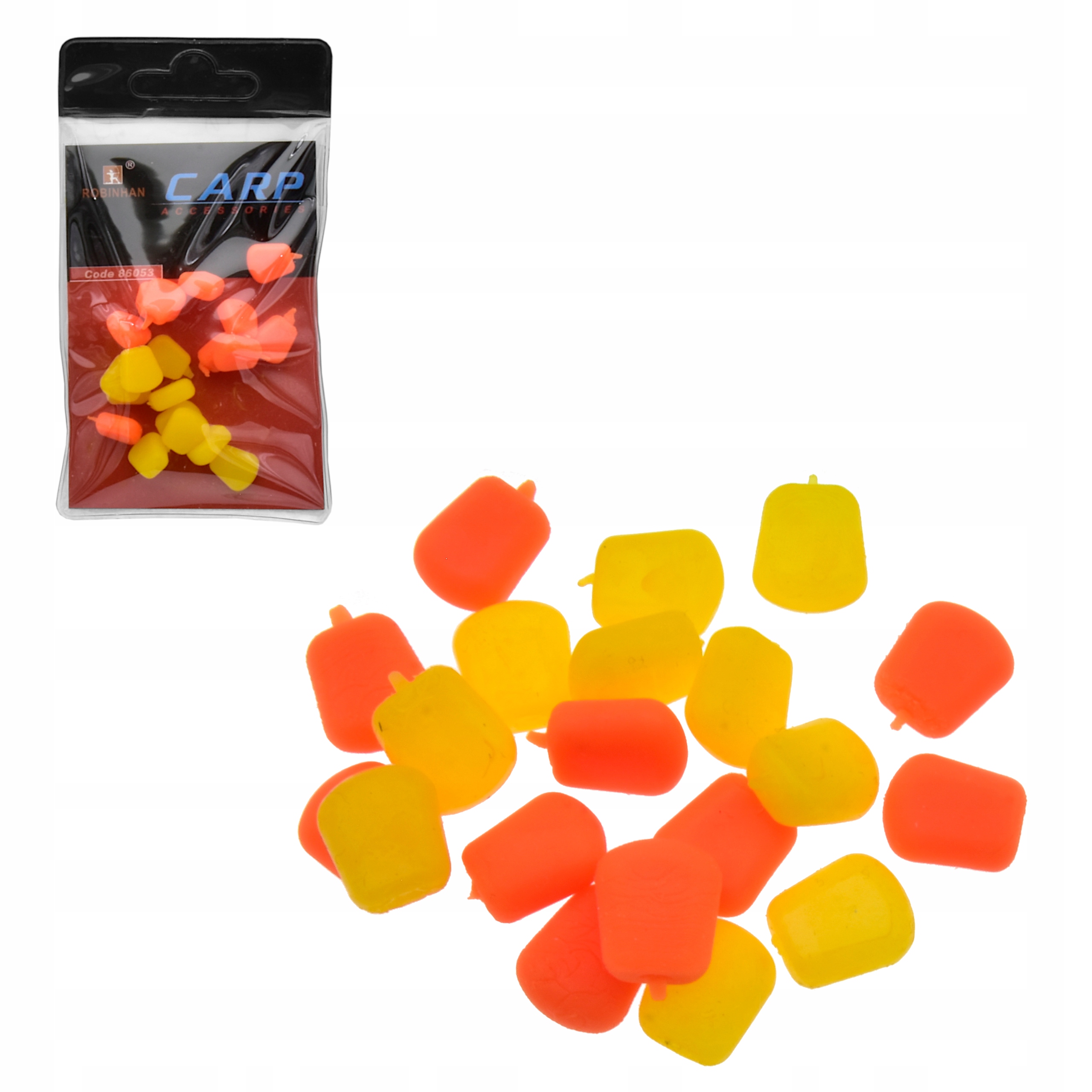 

Sztuczna kukurydza pływająca żółta pomarańcz 20szt