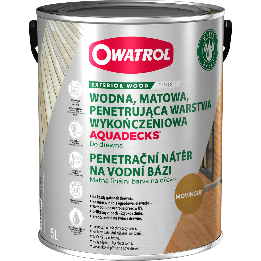 Aquadecks výrobník sody olej Movingui 5 l