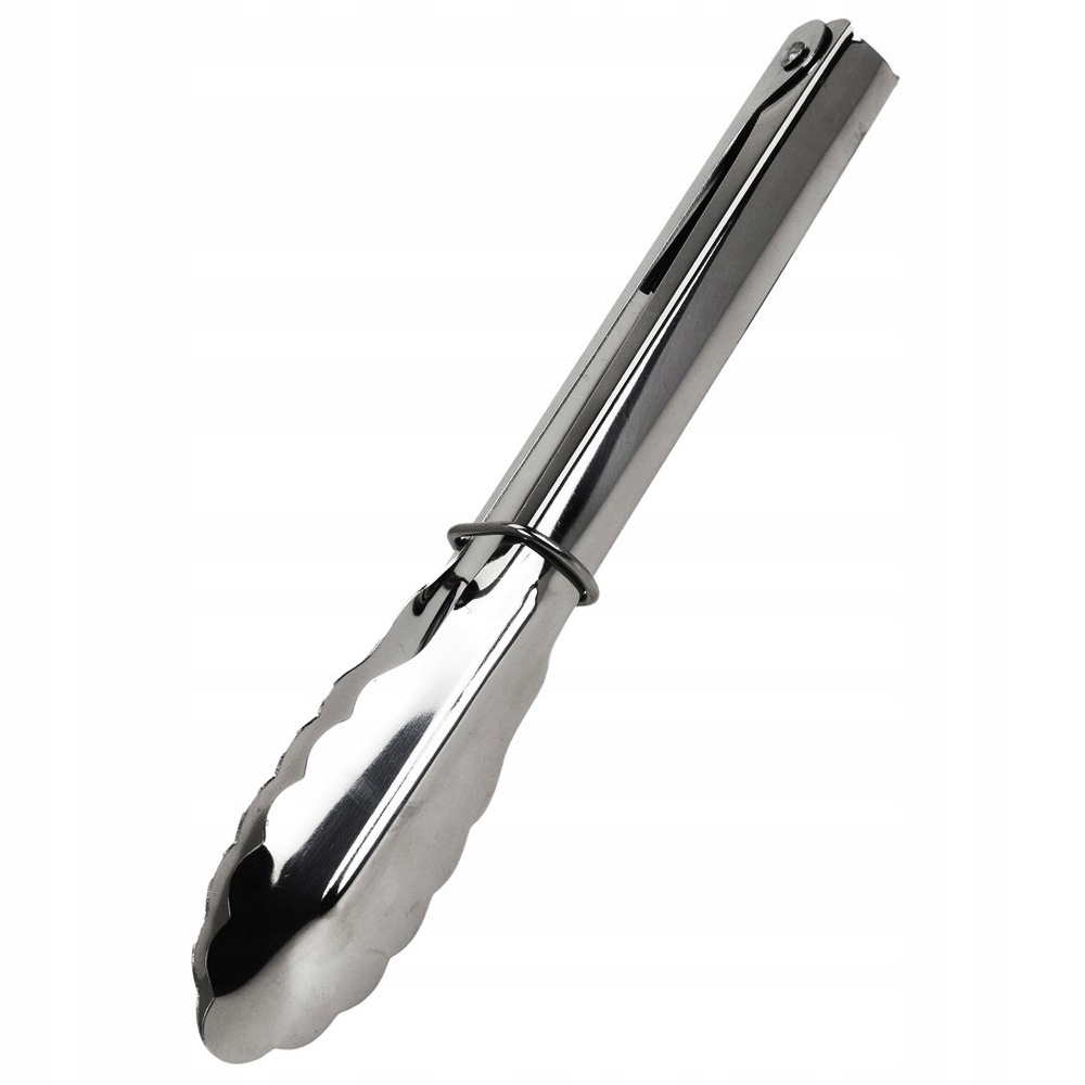 Szczypce STALOWE kuchenne grillowe do nakładania serwowania grilla 24 cm Marka Excellent Houseware