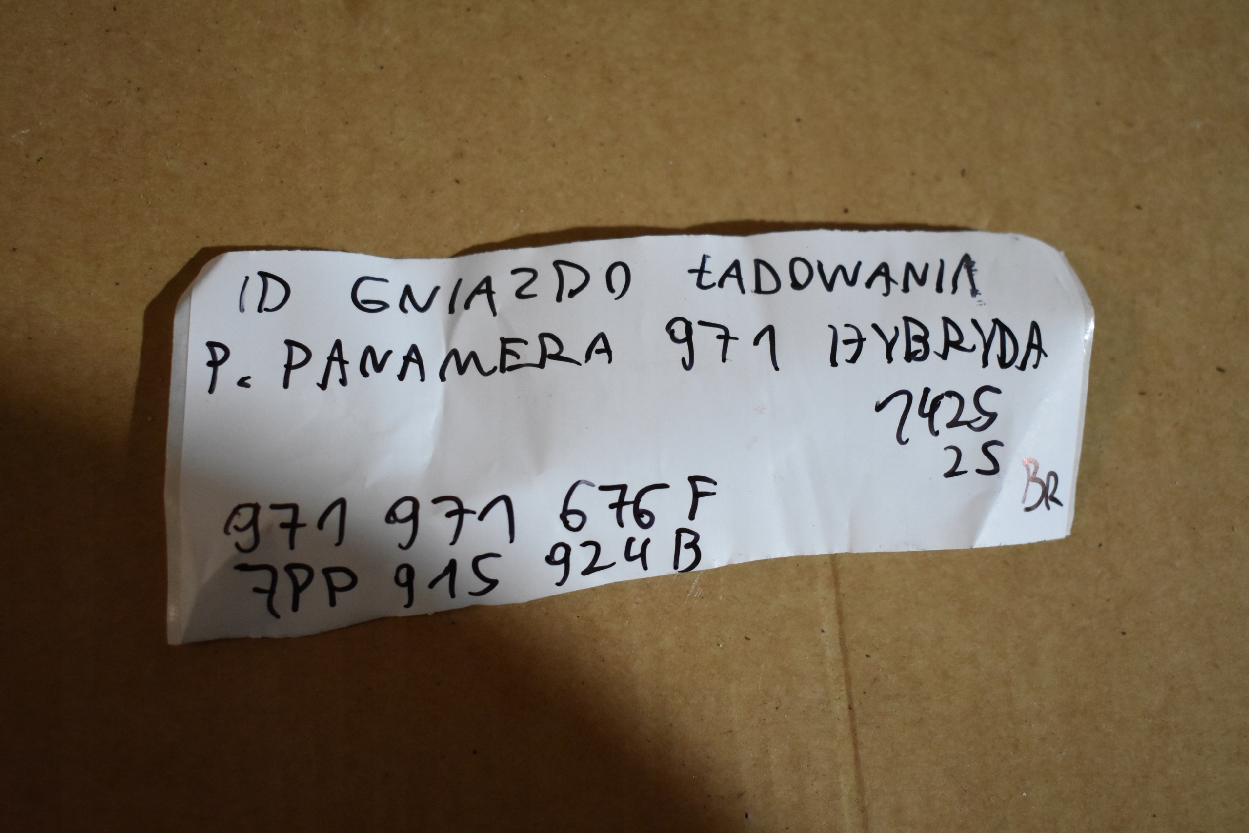 IDEALNE adapter LADOWANIA PORSCHE PANAMERA 971 HYBRYDA 1