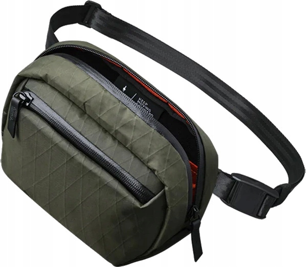 Taška přes rameno Alpaka Go Sling Nano X-Pac Tmavě zelená
