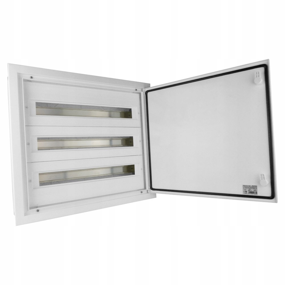 Podomietkový rozvádzač 72 modulárny 3x24 IP54 s hliníkovými dverami E-p