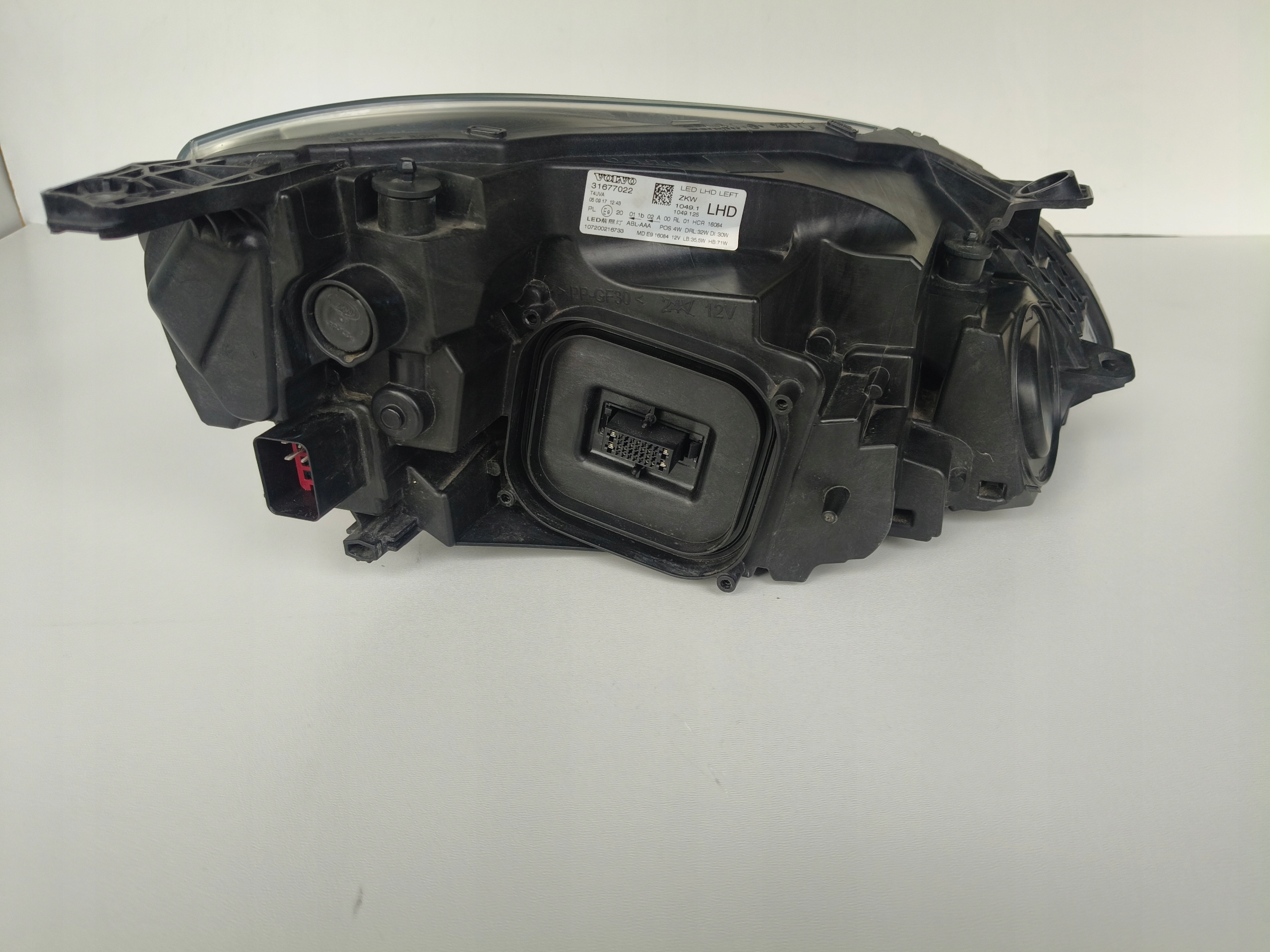 light left REFLEKTOR VOLVO V40 12- FULL LED