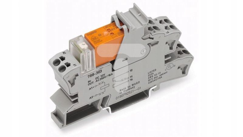 

Podstawka z przekaźnikiem 2P 24V Ac 788-512