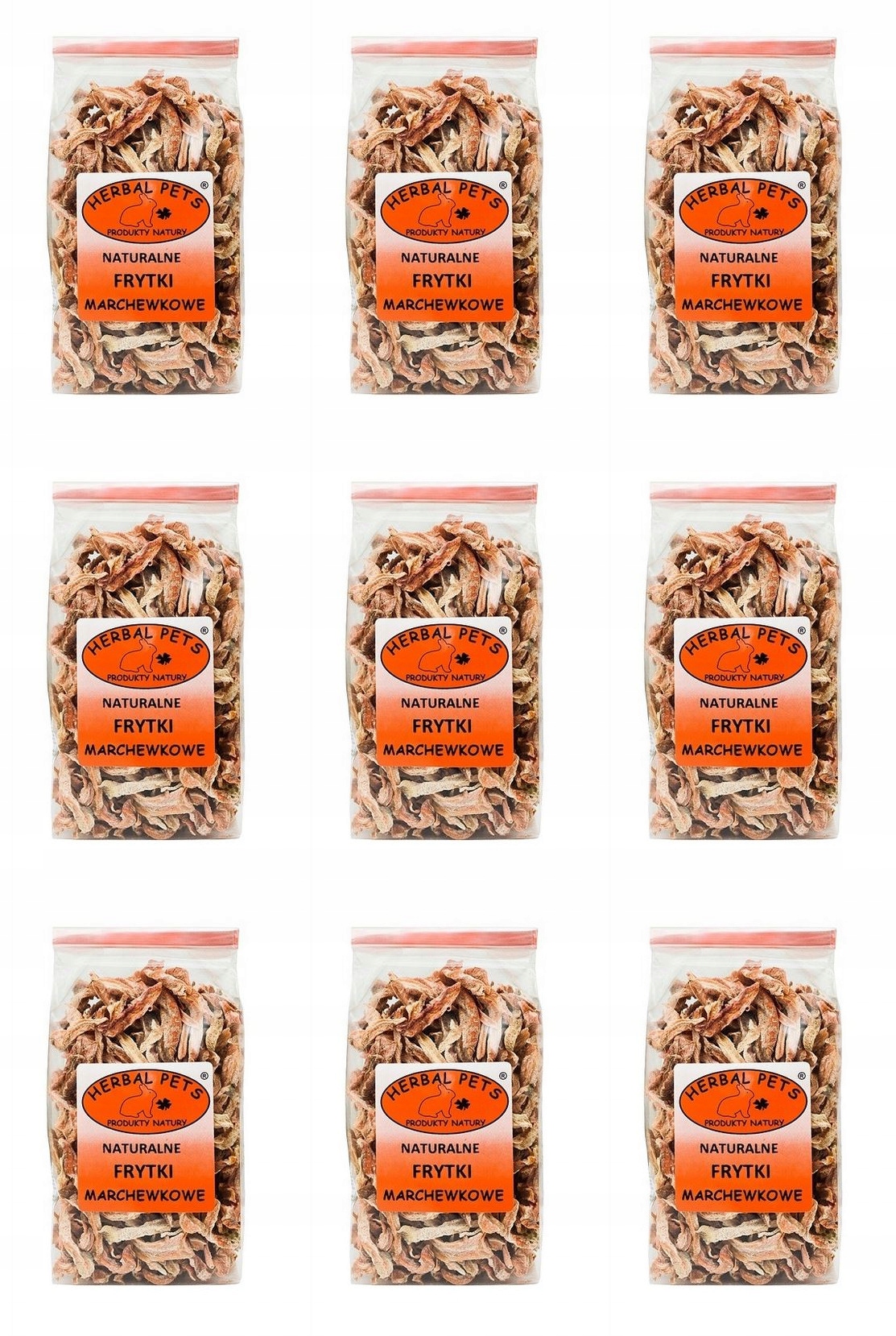 Levně Zeleninové pamlsky křeček Herbal Pets 9x0,1 kg