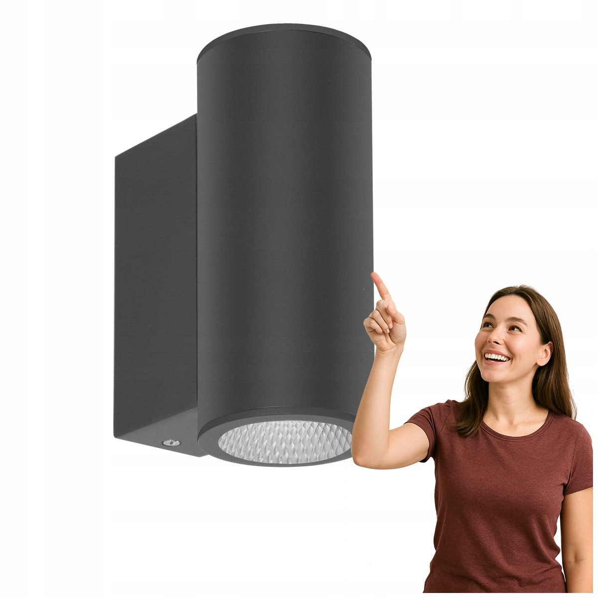 Venkovní nástěnné Led svítidlo 14W Lenta 4K OWL-2026B-2-4K Italux