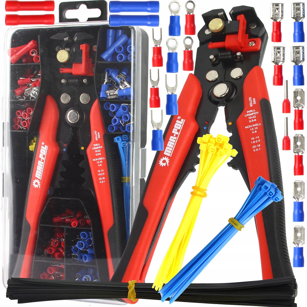 ŚCIĄGACZ IZOLACJI DO KABLI I PRZEWODÓW ZACISKARKA