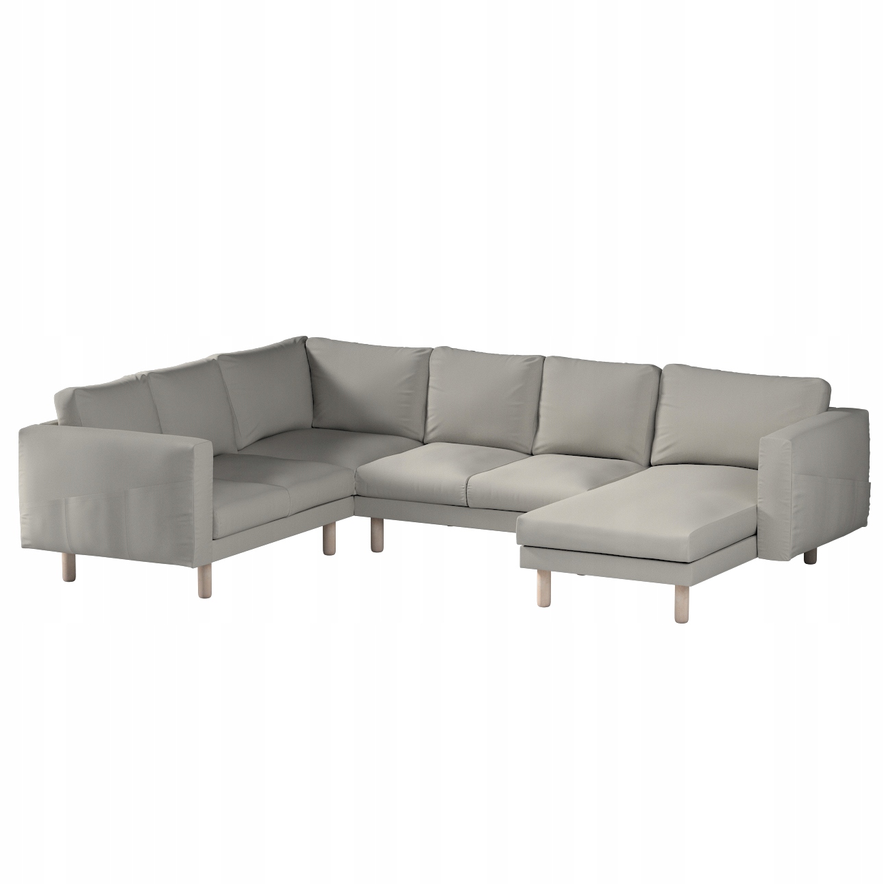 Dekoria potah na pohovku Norsborg pro 5 osob Ikea šedý