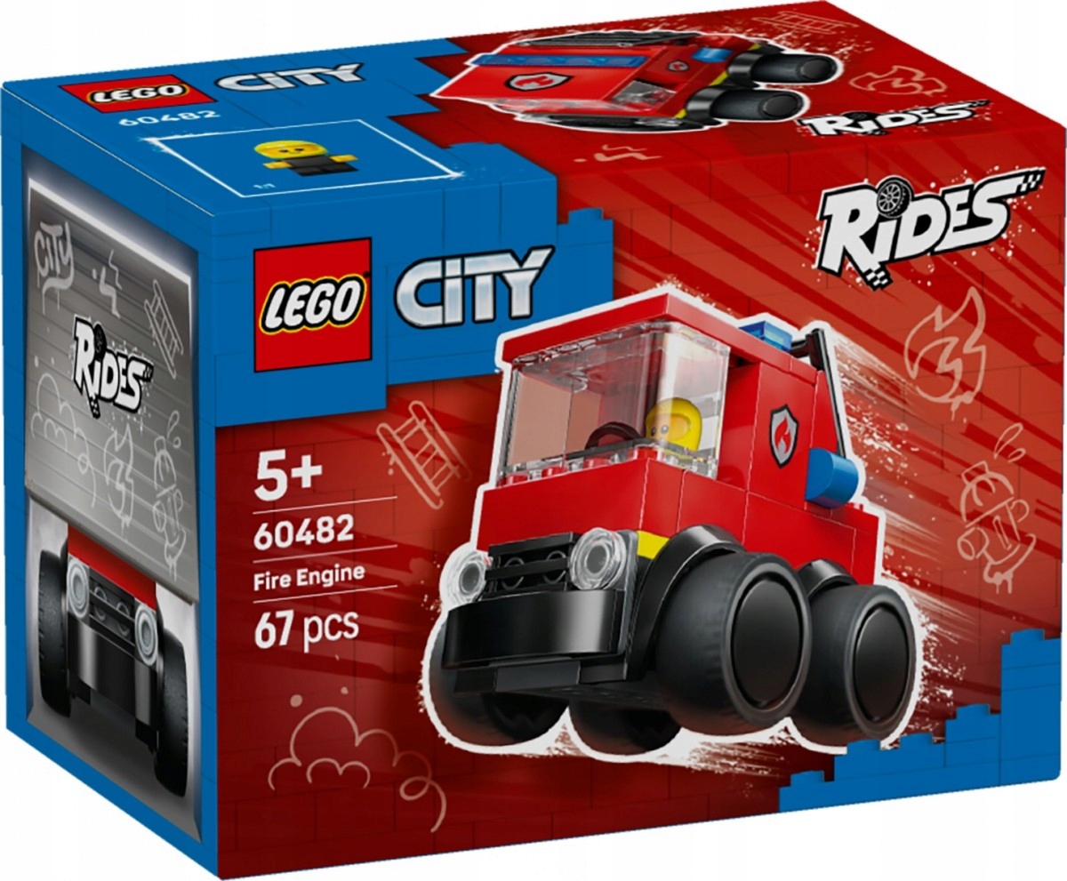 Lego Stavebnice City 60482 Vozidla Hasičský vůz