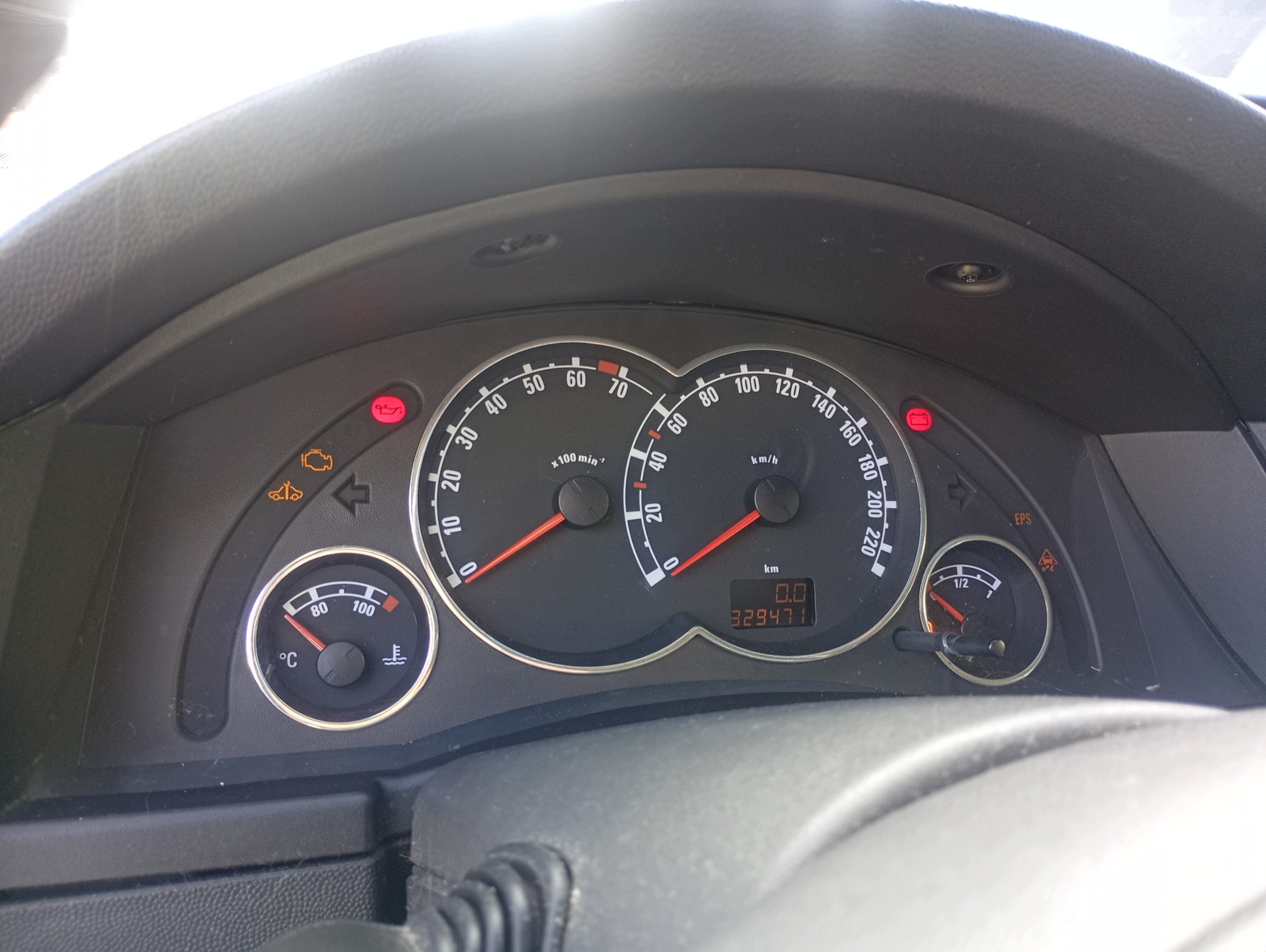 dials dials tachometer Opel Meriva A FL 03-10 1.8 16V 329471 km