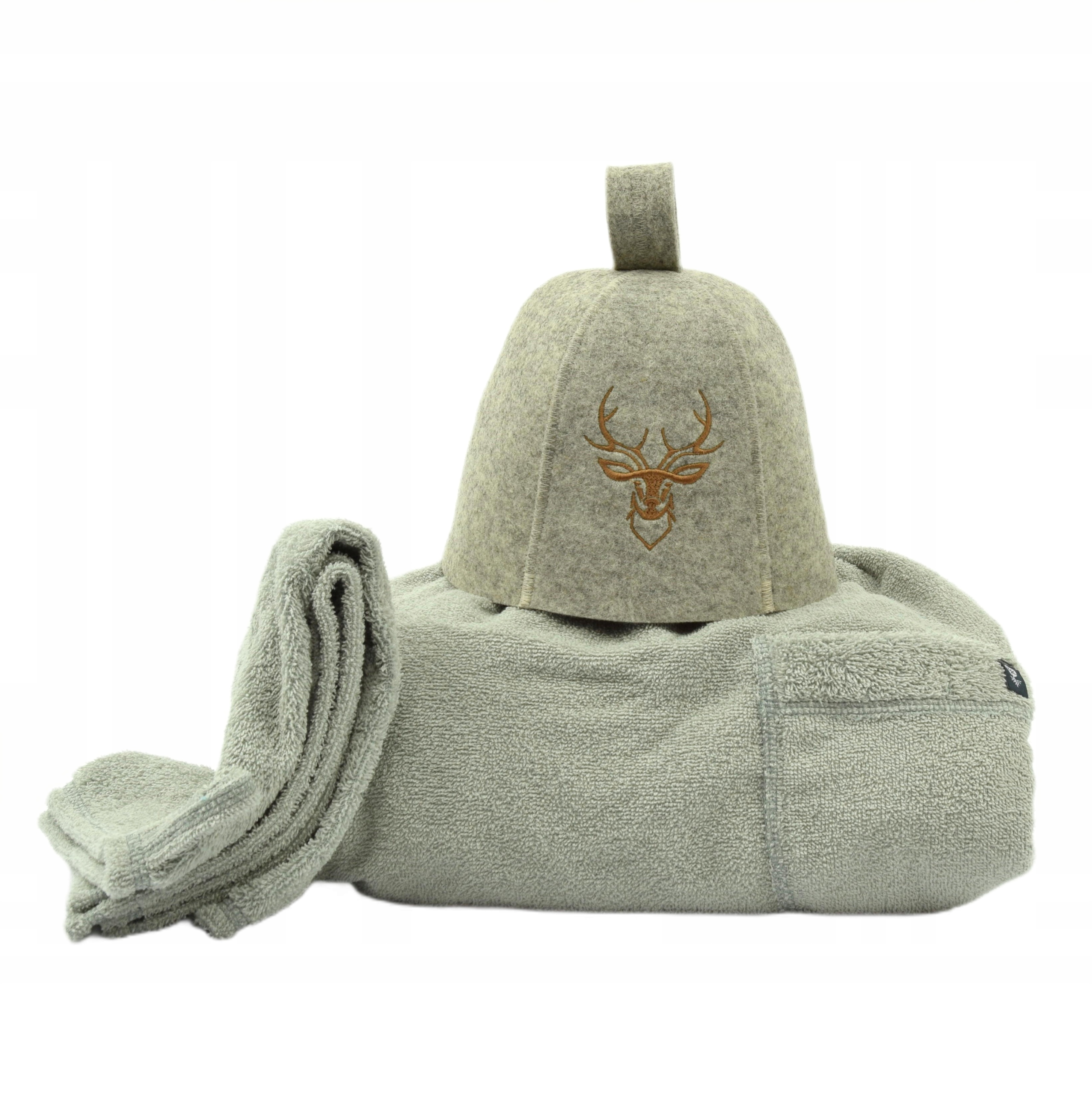 Čepice Klobouk do sauny Kilt Ručník pánský set 3 cz vel L