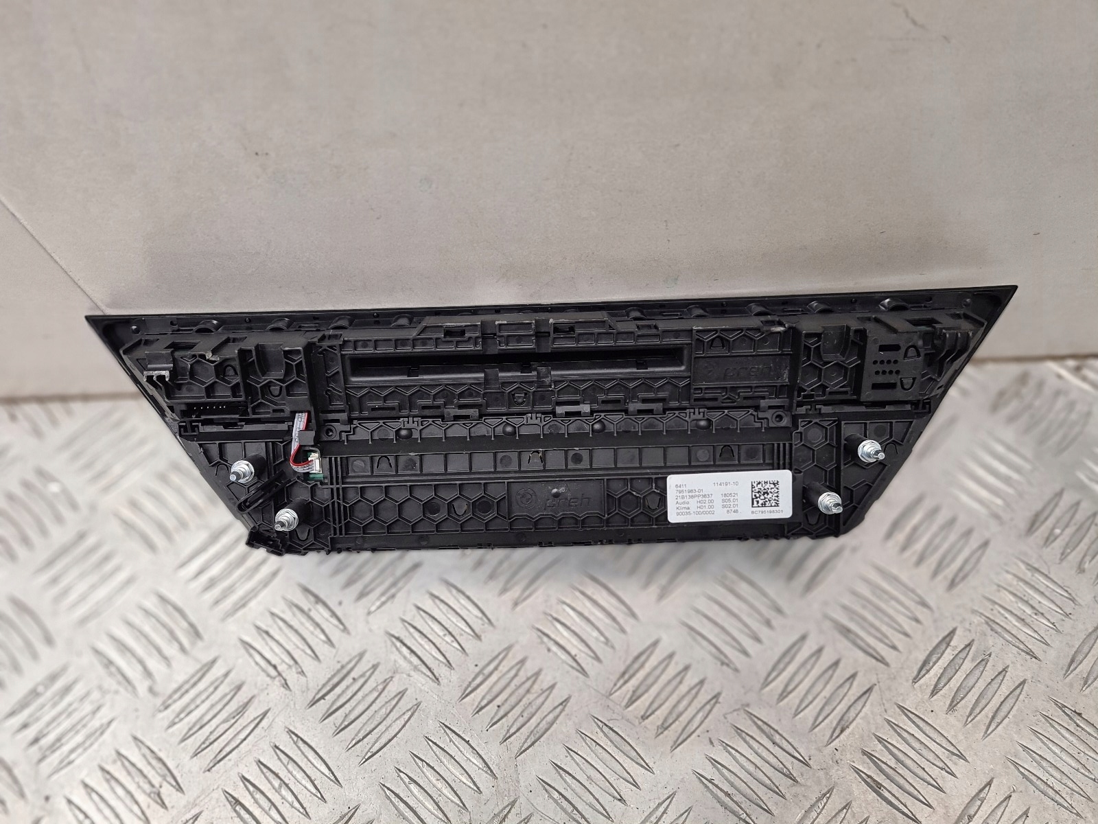 BMW X3 G01 air conditioning control panel 7951983