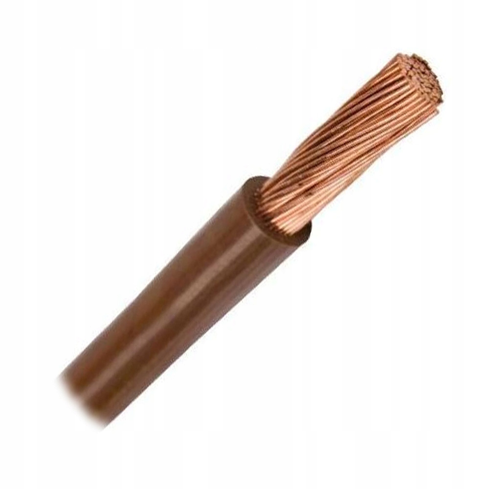 

Przewód Linka H07V-K LgY 6 mm² 750V brązowy 1 mb