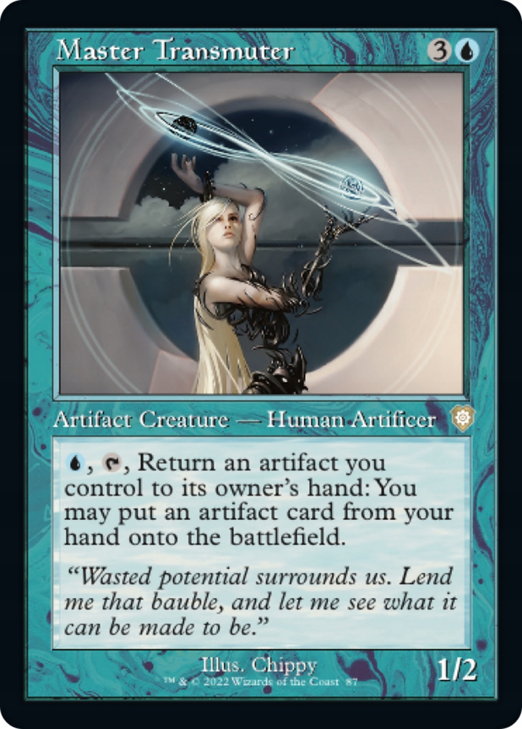 Mtg Master Transmuter *Retro-Frame* (r)