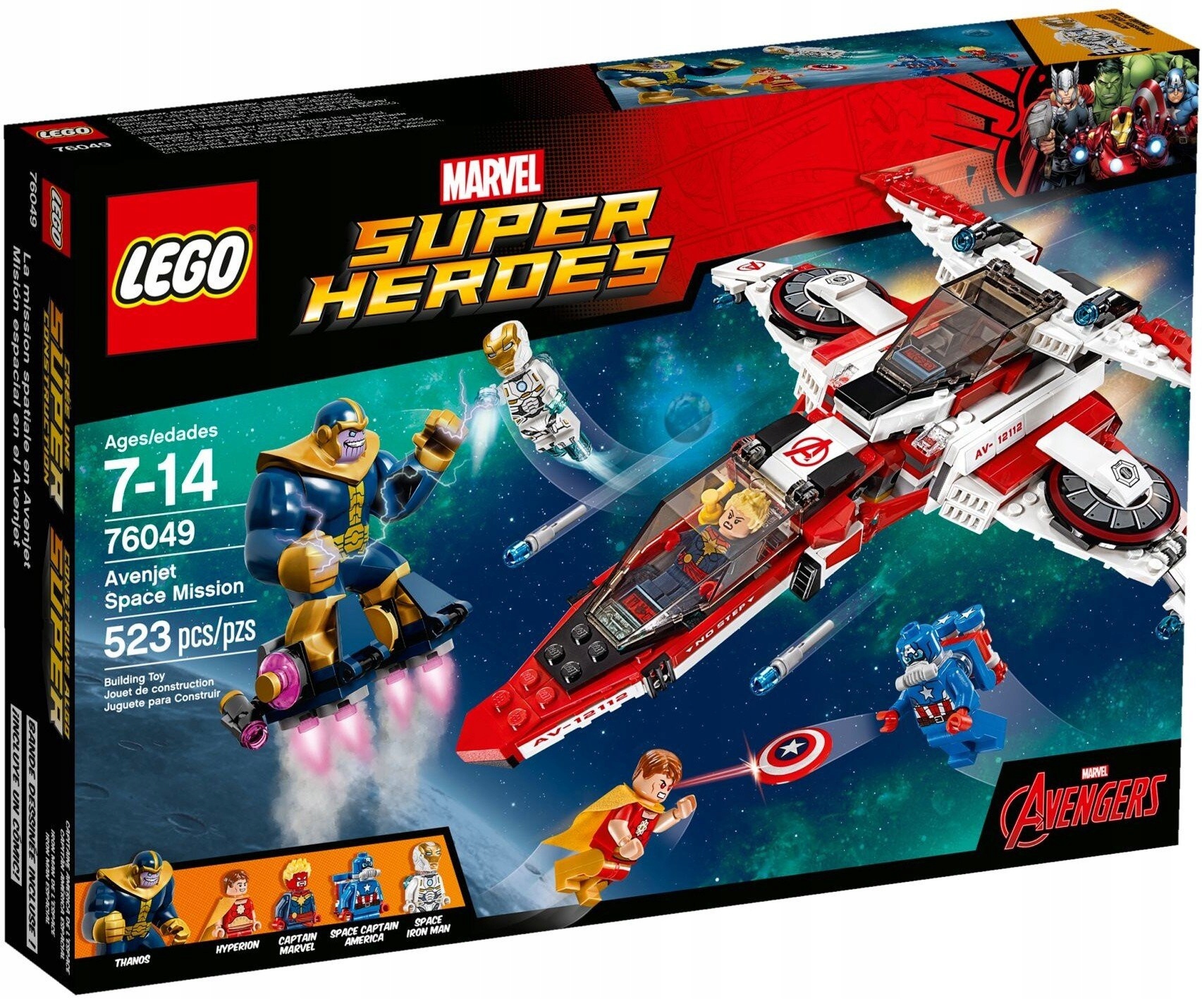 Lego Heroes 76049 Kosmiczna misja Nowe