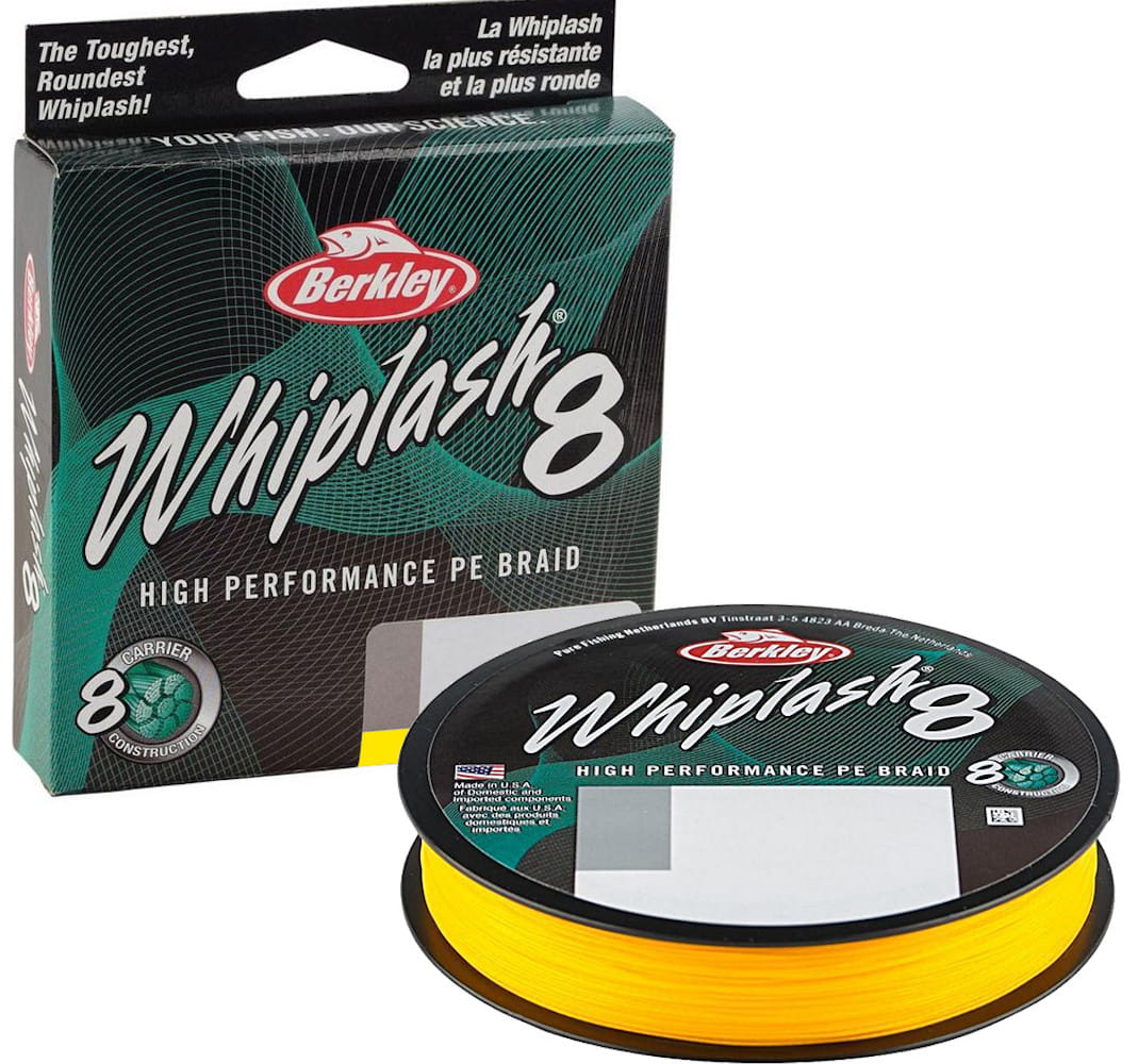 Berkley Plecionka Whiplash 8 0.12mm/150m Żółta