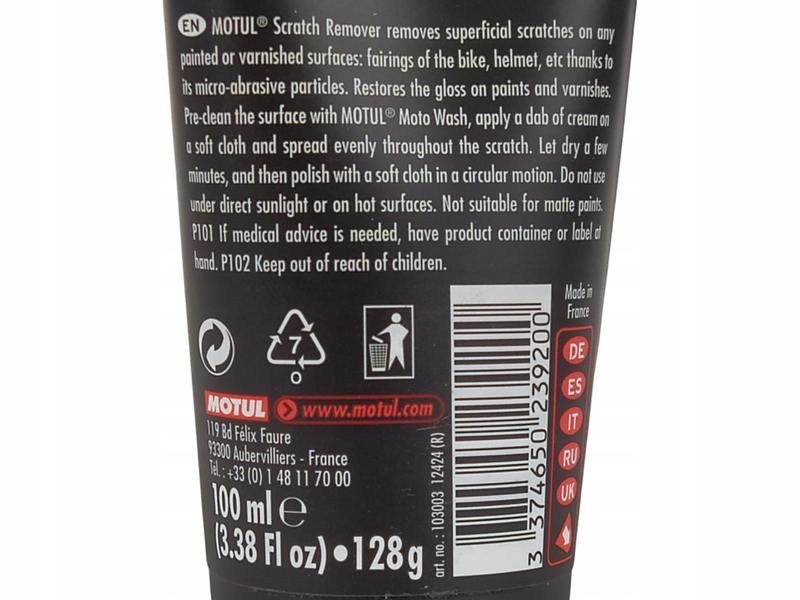 ŚRODEK MOTUL E8 SCRATCH REMOVER 100ML /