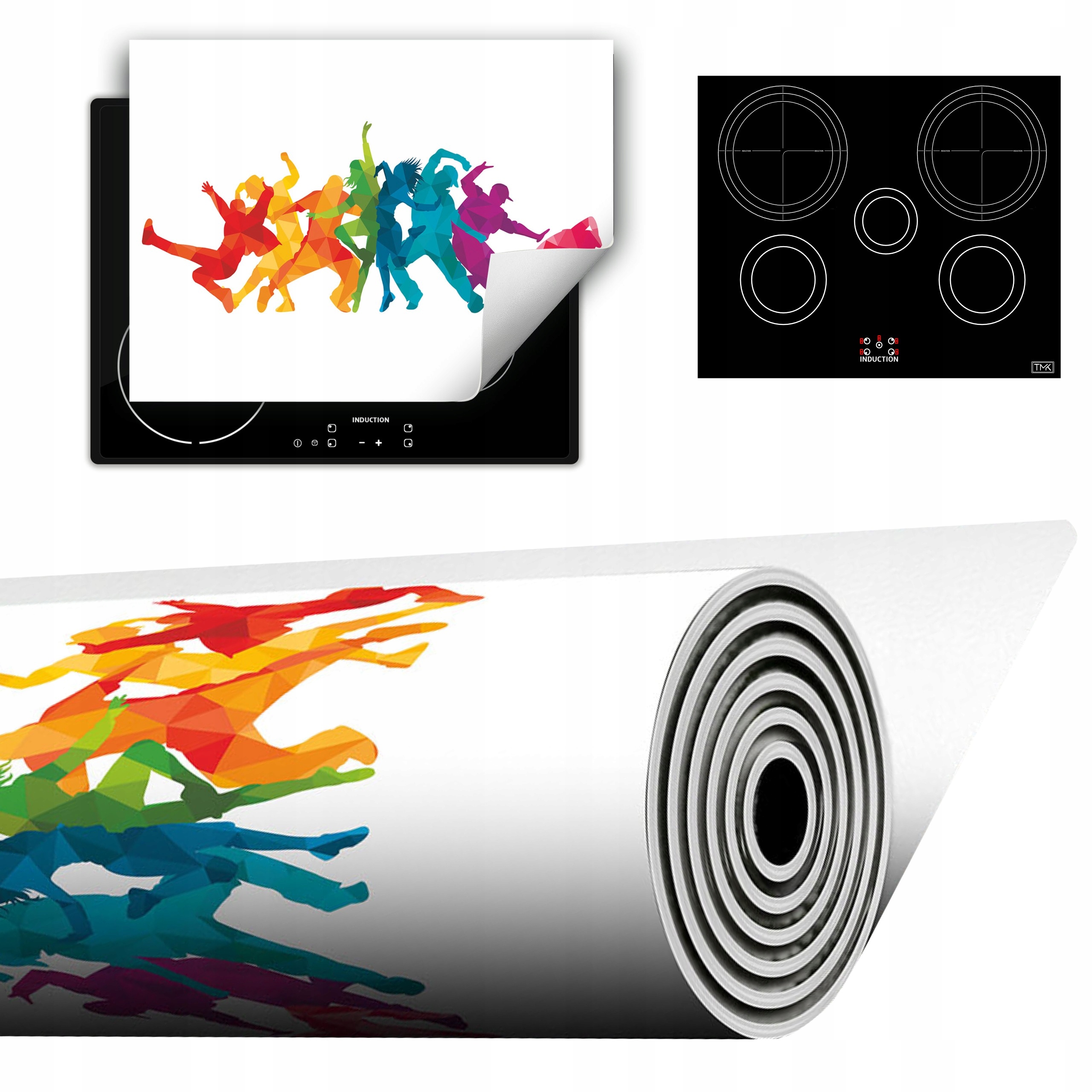 Vinylová Podložka Do Kuchyně Více Místa 70x52 barevná