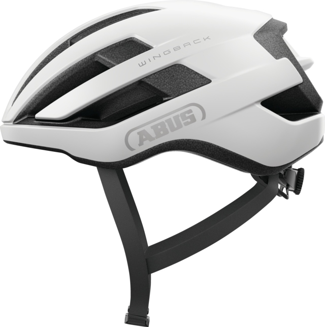 Kask Rowerowy Abus Wingback Biały Matowy S