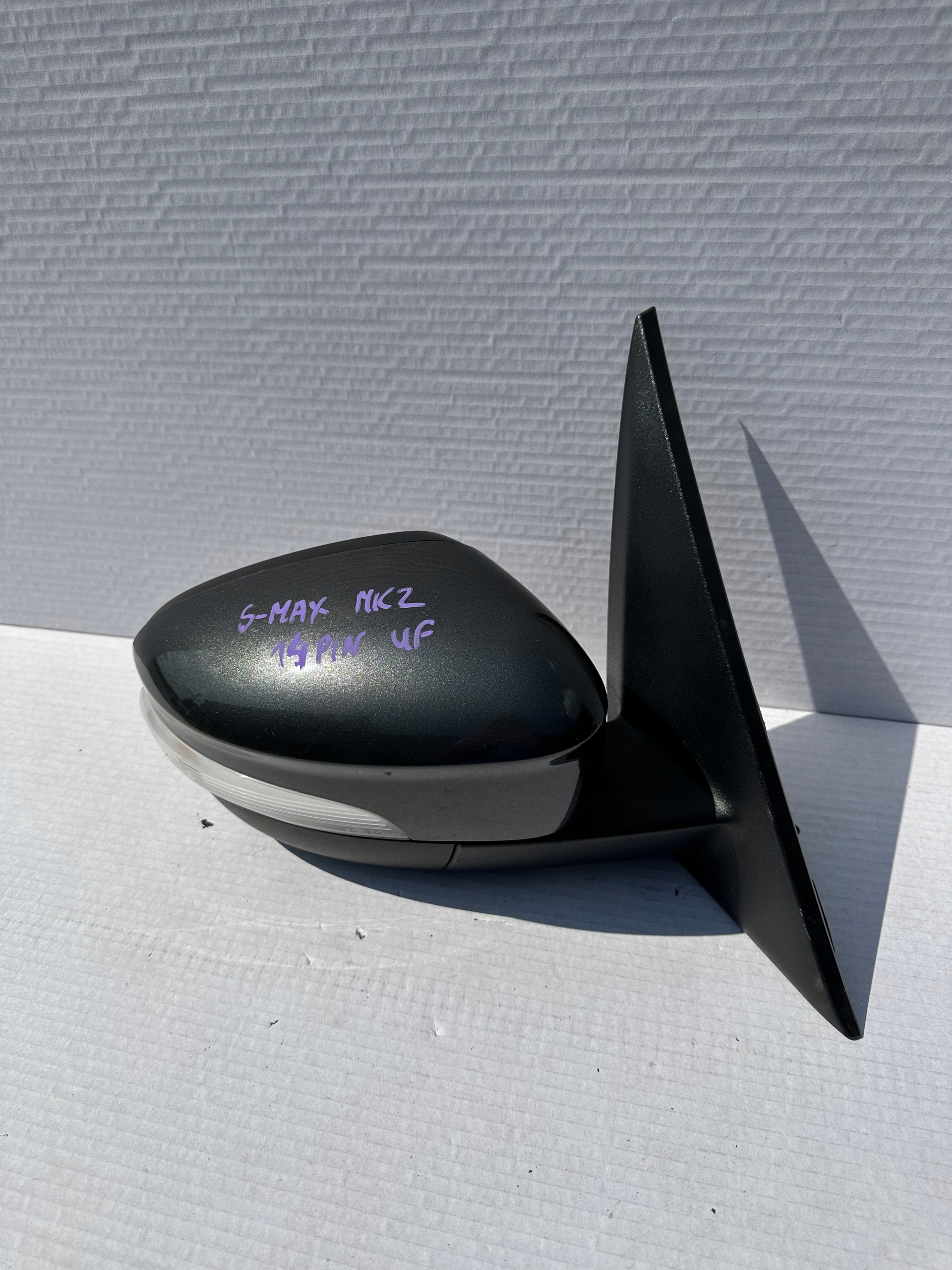 S-MAX MK2 LUSTERKO PRAWE SZARE UF 14PIN