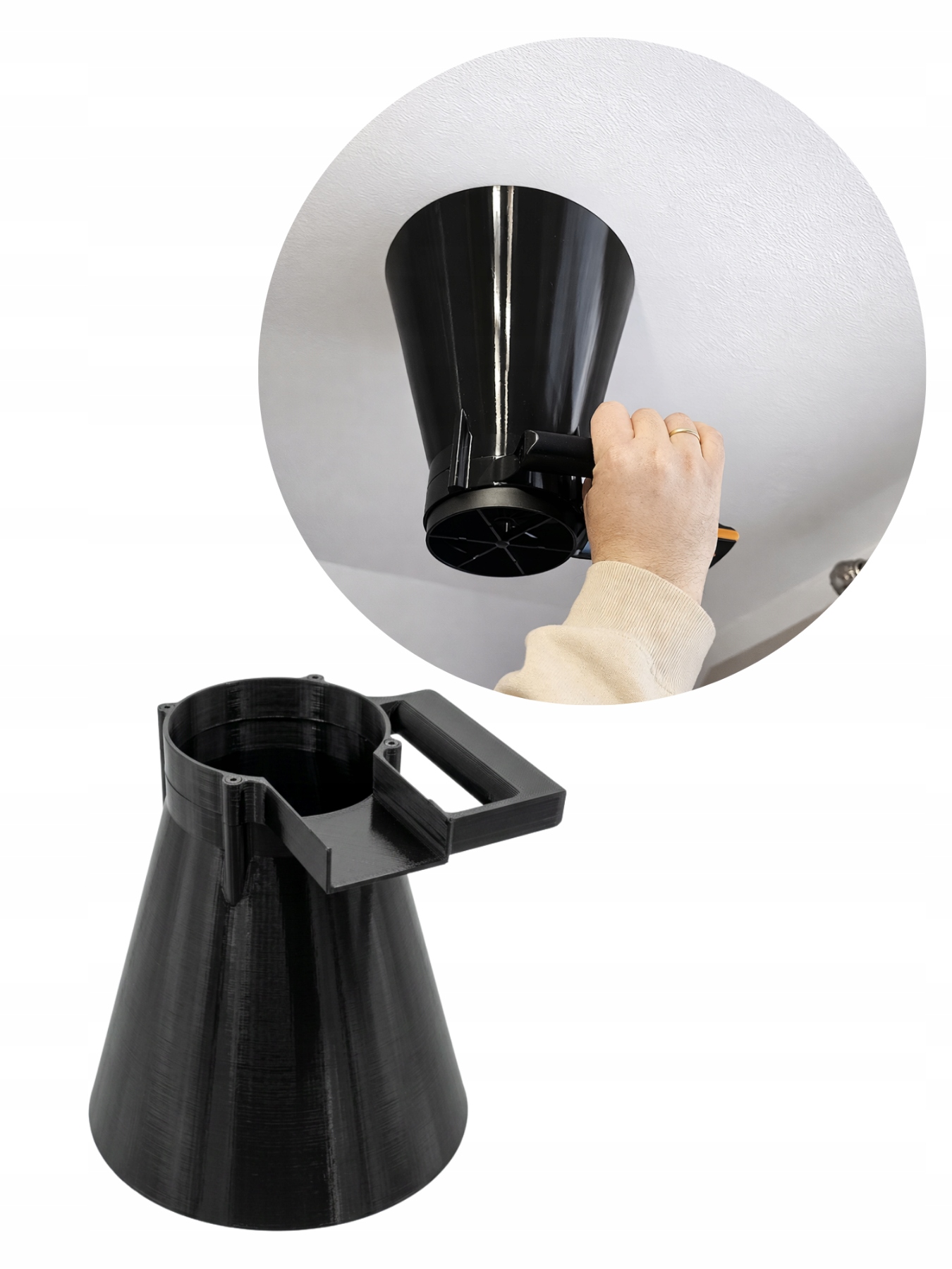 Měřicí rukáv pro anemostaty Ø do 230 mm – kompatibilní s Testo 417