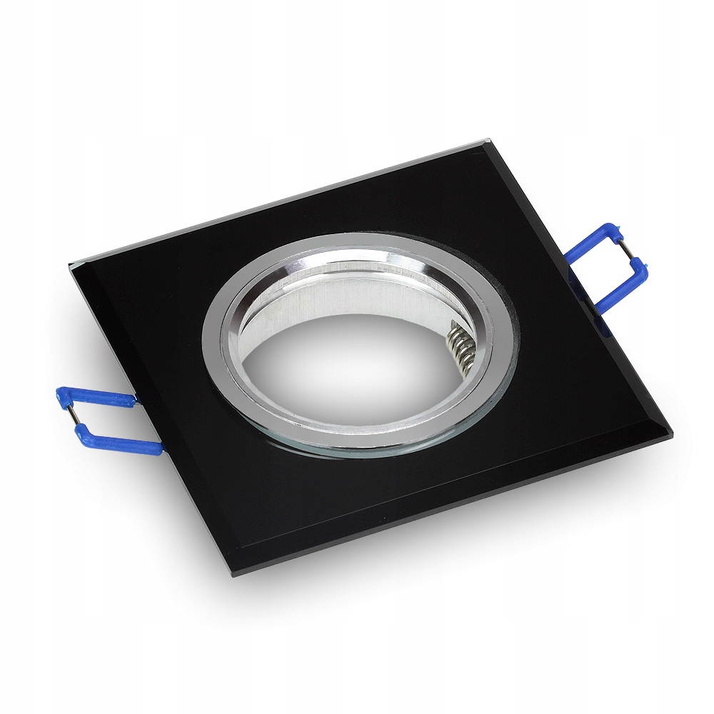 

Oprawa halogenowa Szklana Kwadrat Czarna do Led