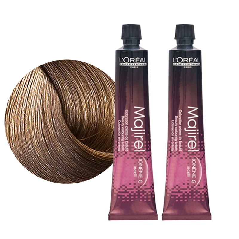Loreal Majirel 7.0 trvalá barva 2 x 50 ml hluboká blond intenzivní barva
