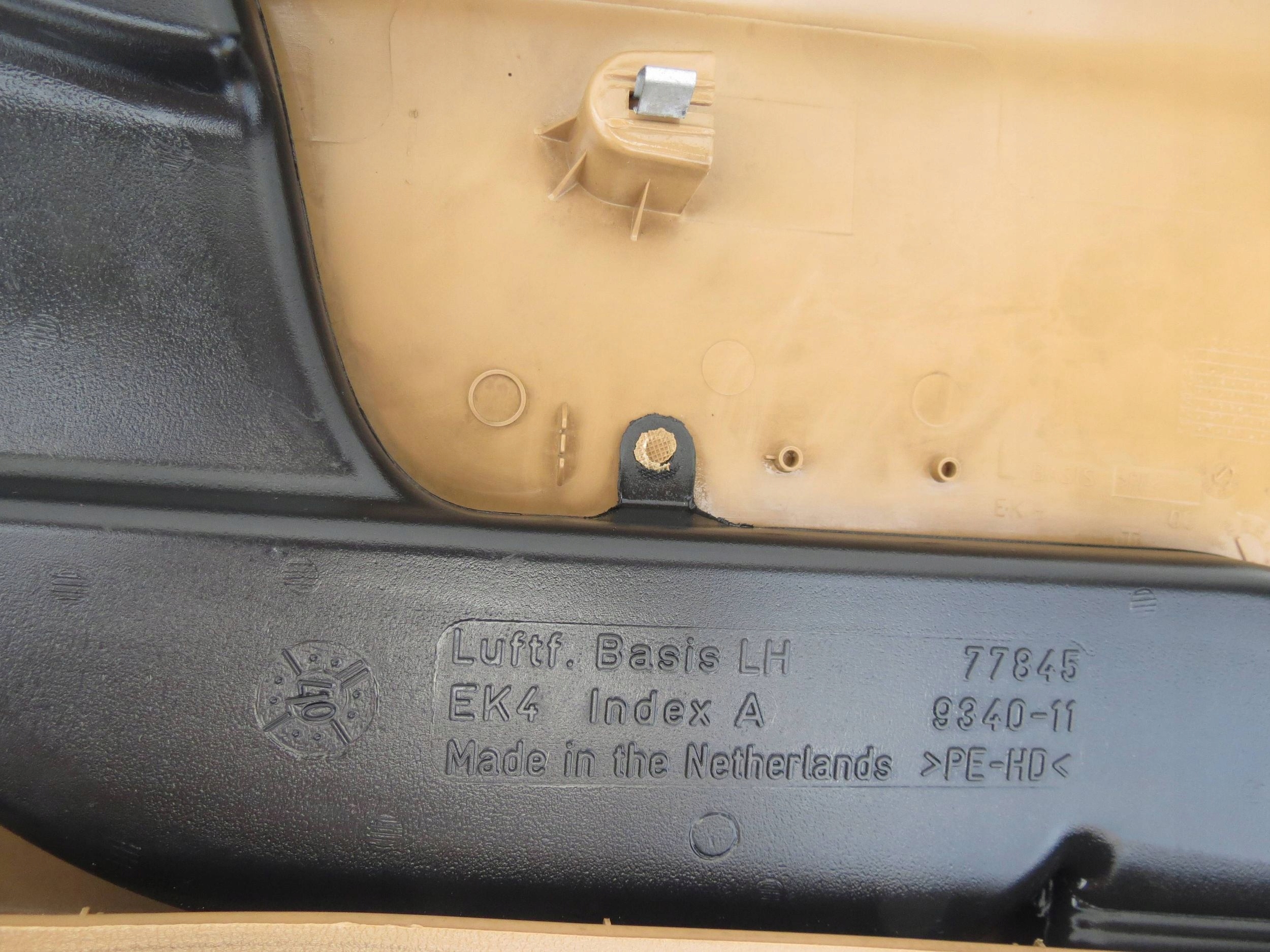 cover SLUPKA left PORSCHE CAYENNE 4.8 V8 7L5867239