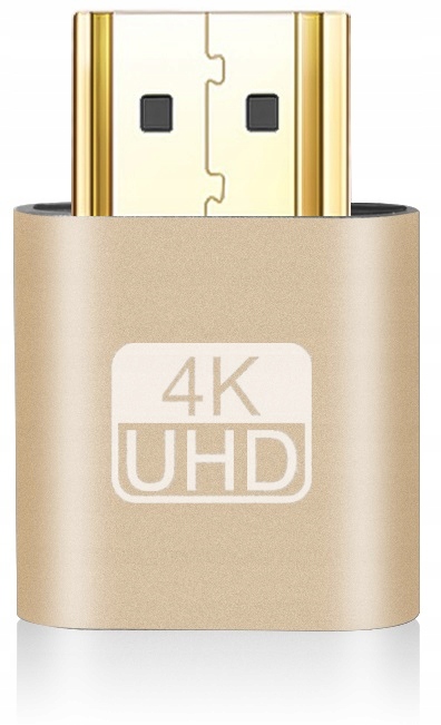 

Adapter Hdmi Vga 4K Dummy Plug Emulator Monitora