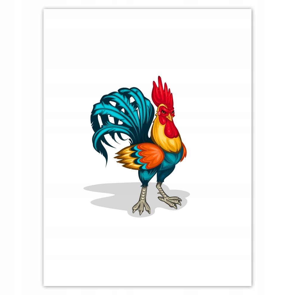 

Plakat 30x40 Kogut Bede go zjad