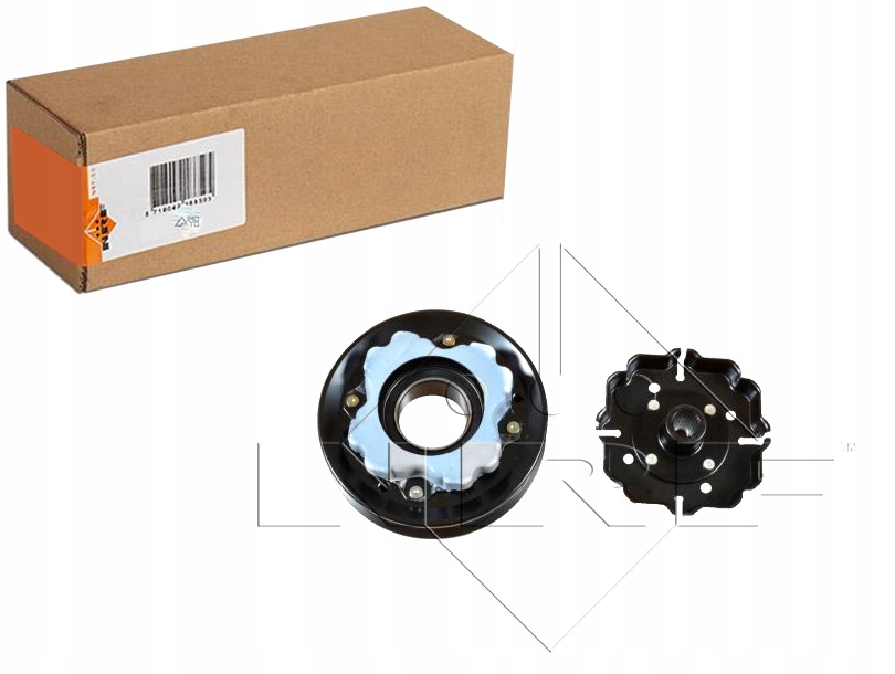 SPRZĘGŁO KOMPLETNE KOMPRESORA KLIMATYZACJI DENSO 6SEU12C 12V 4 110MM