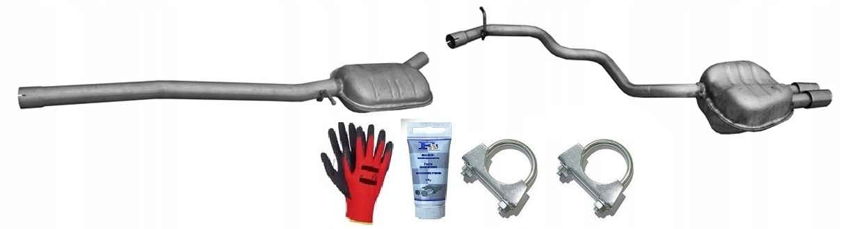 Škoda Superb 1.8 TSi (2008-2015) Sedan sada Sada Tlumičů Výfuku bonus