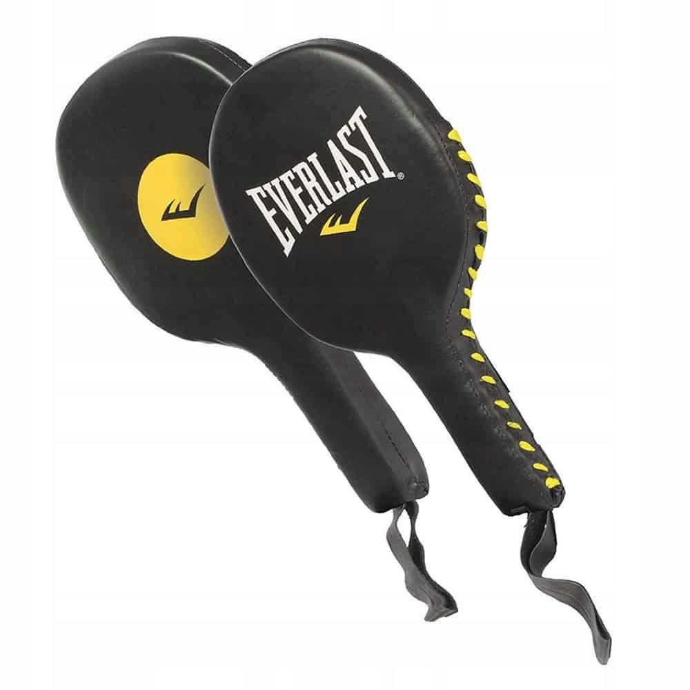 Trenérské tréninkové balíčky Everlast Striking Paddles 2 ks, černá/bílá barva