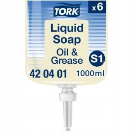 Mydło w płynie przemysłowe do dozownika bezzapachowe Tork S1 420401 1L x 6