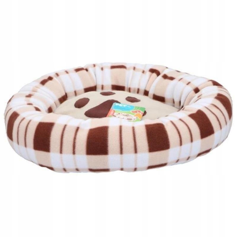 Levně Měkké kulaté pelíšek pro psa kočku 50 x 10