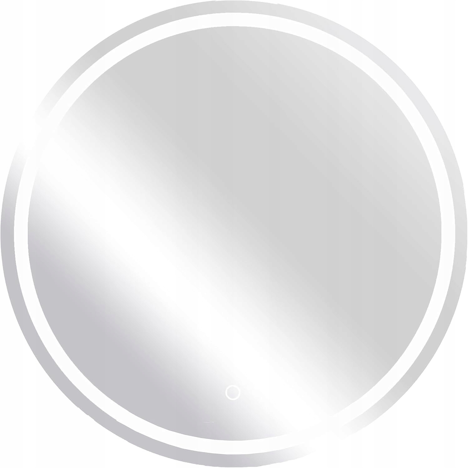 NOWOCZESNE LUSTRO OKRĄGŁE LED 60 cm LUSTRO ŚCIENNE ŁAZIENKOWE PODŚWIETLANE Typ lustra ścienne