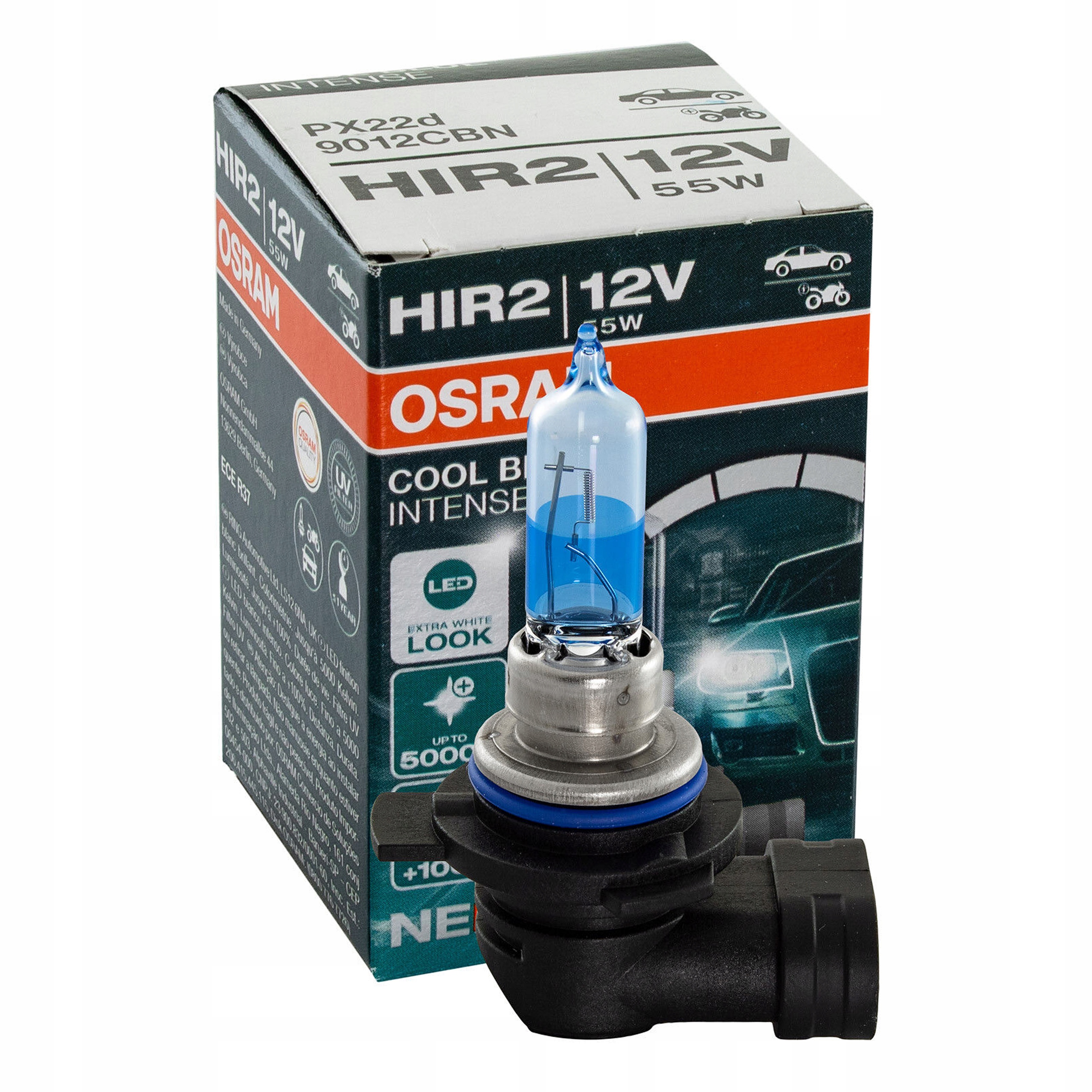 

Osram Cool Blue HIR2 do Toyota Auris Avensis Yaris
