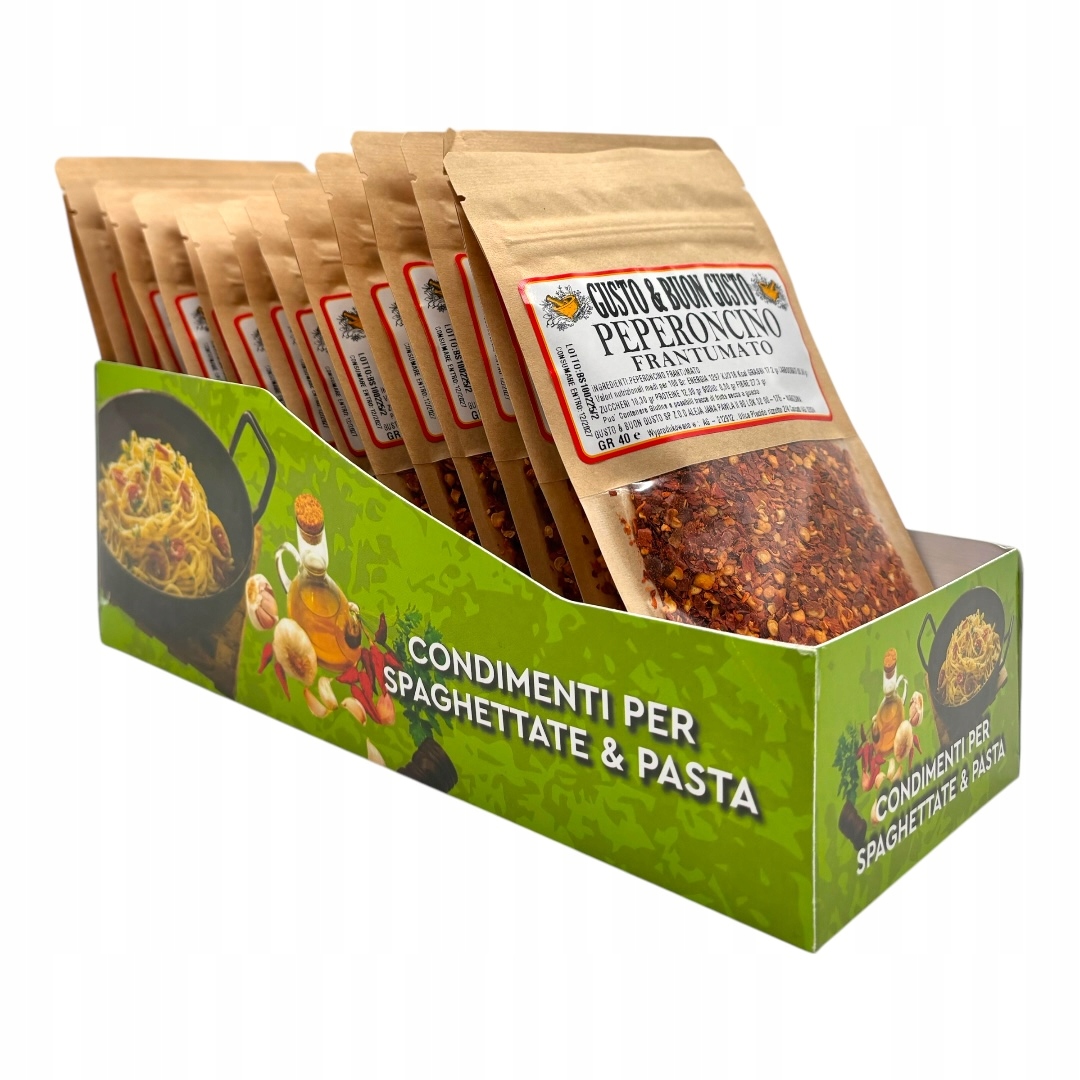 Levně Sada 15 x – Peperoncino přímo z Itálie. Aromatické a intenzivní. Doypack