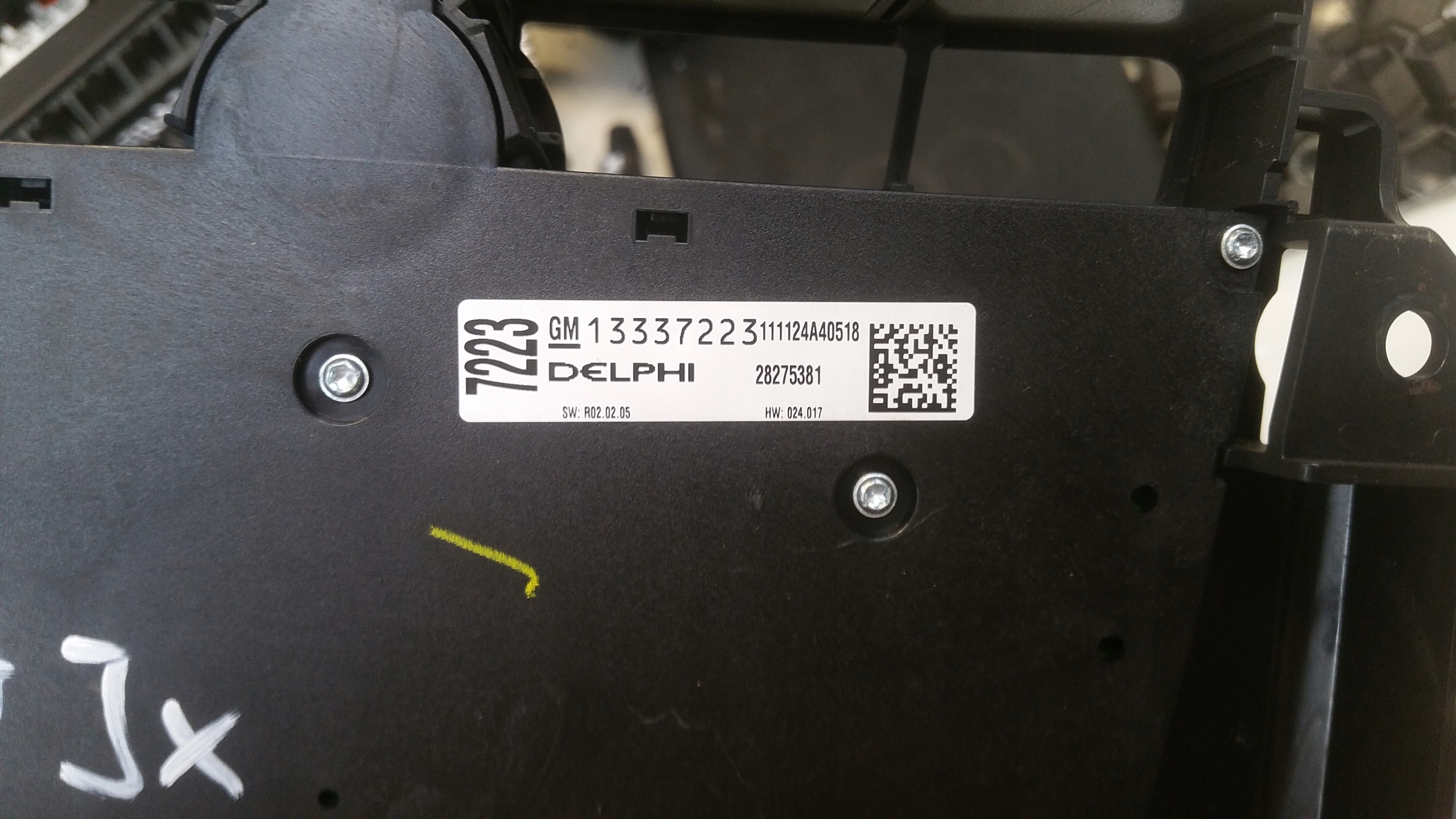 Panel radia 13337223 Opel Astra J