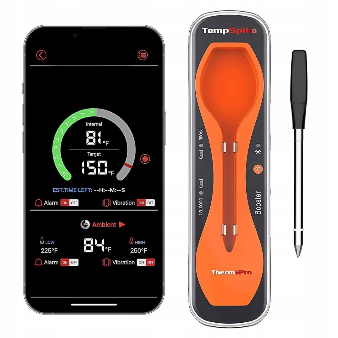 Teplomer Na Mäso A Grilovanie Bezdrôtová Sonda Thermopro Bluetooth Časovač