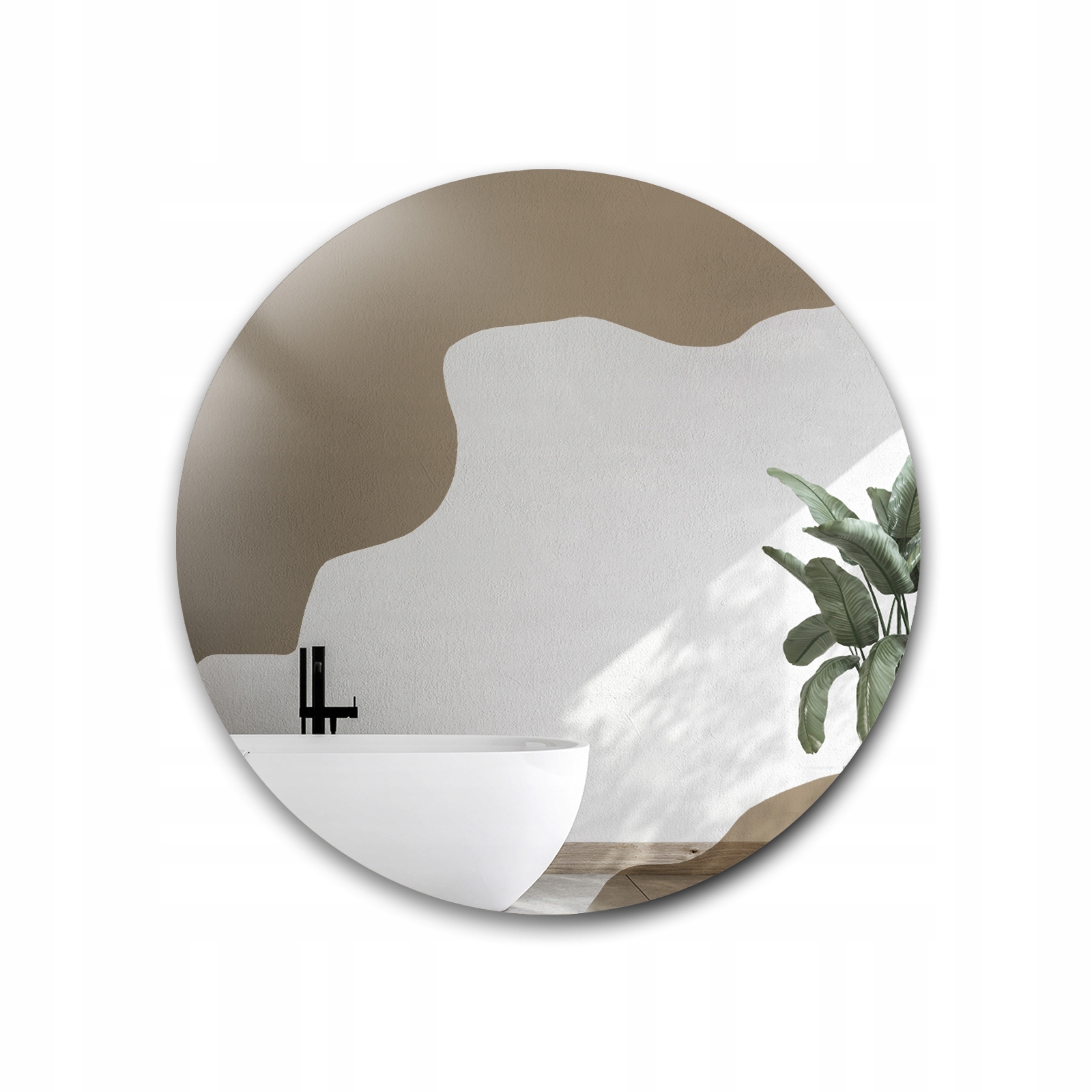 Zrcadlo Astralis stříbrnohnědé FI140 cm