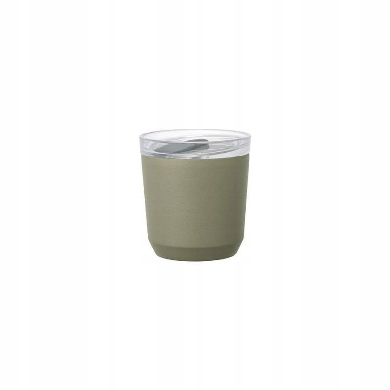 Kinto Termohrnek se zátkou To Go Tumbler 240 ml, khaki