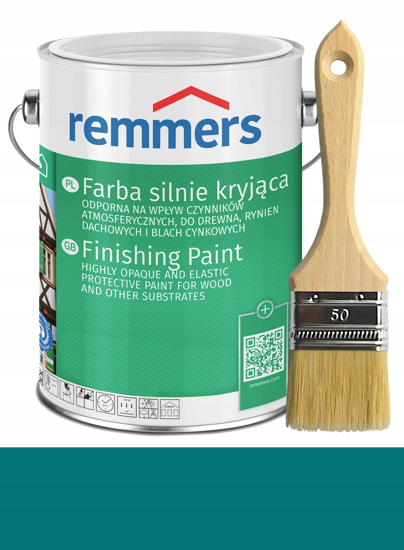 

Remmers Farba kryjąca do drewna Morski 2,5L