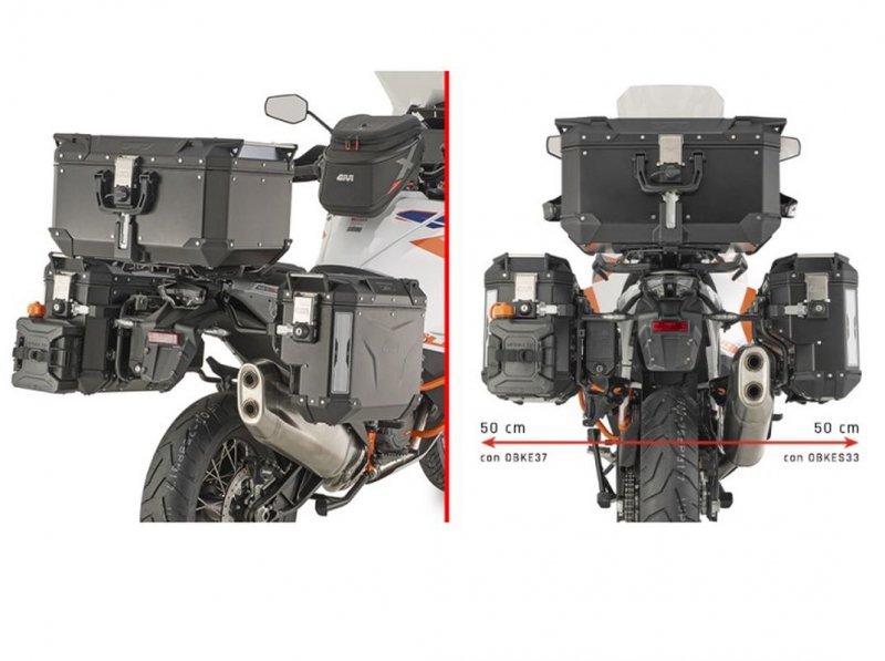 Rošt Bočných Kufrov Ktm 1290SUPER Adv R/s 21-24 Pod Kufry Kvg K'voyager