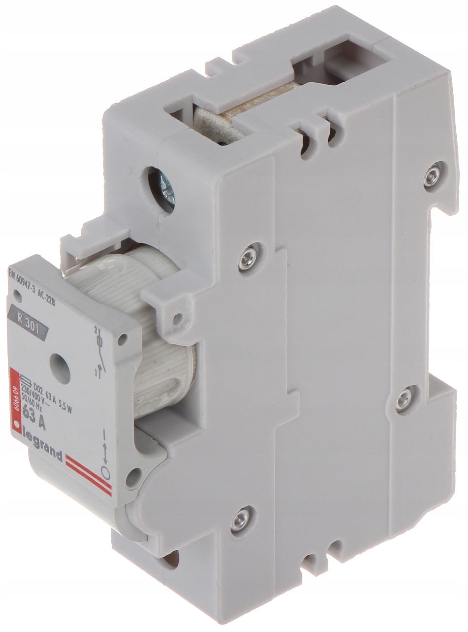 Pojistkový odpojovač 63A Legrand 606609