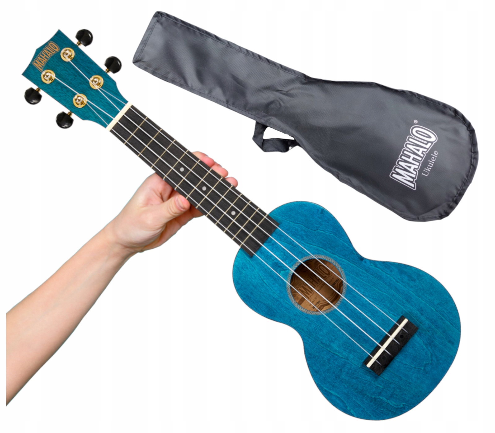 Ukulele sopranowe Mahalo MS1TBU slimline niebieski